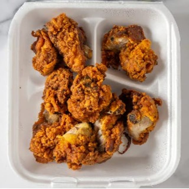 Fried Chicken ALONE.