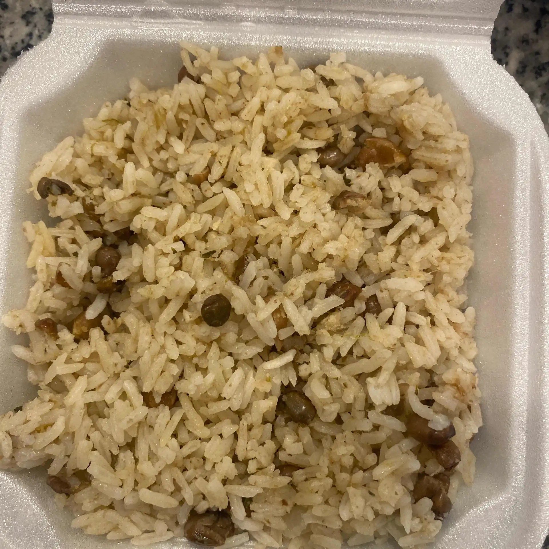 Rice & Peas.
