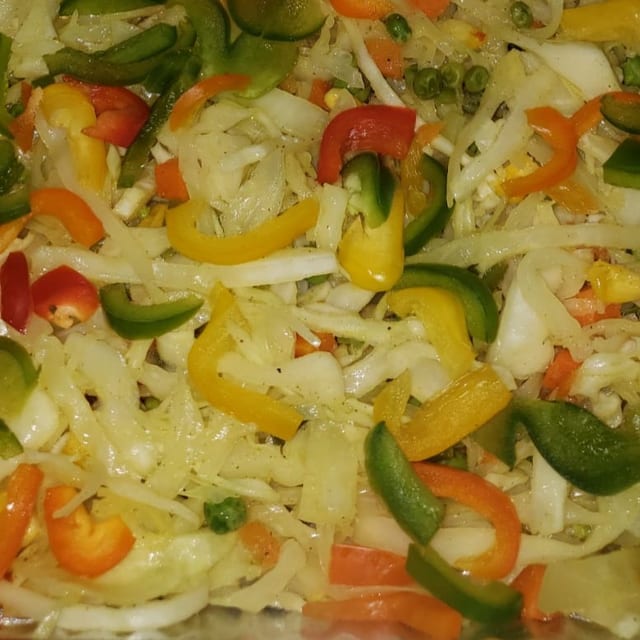Steamed Veggies.