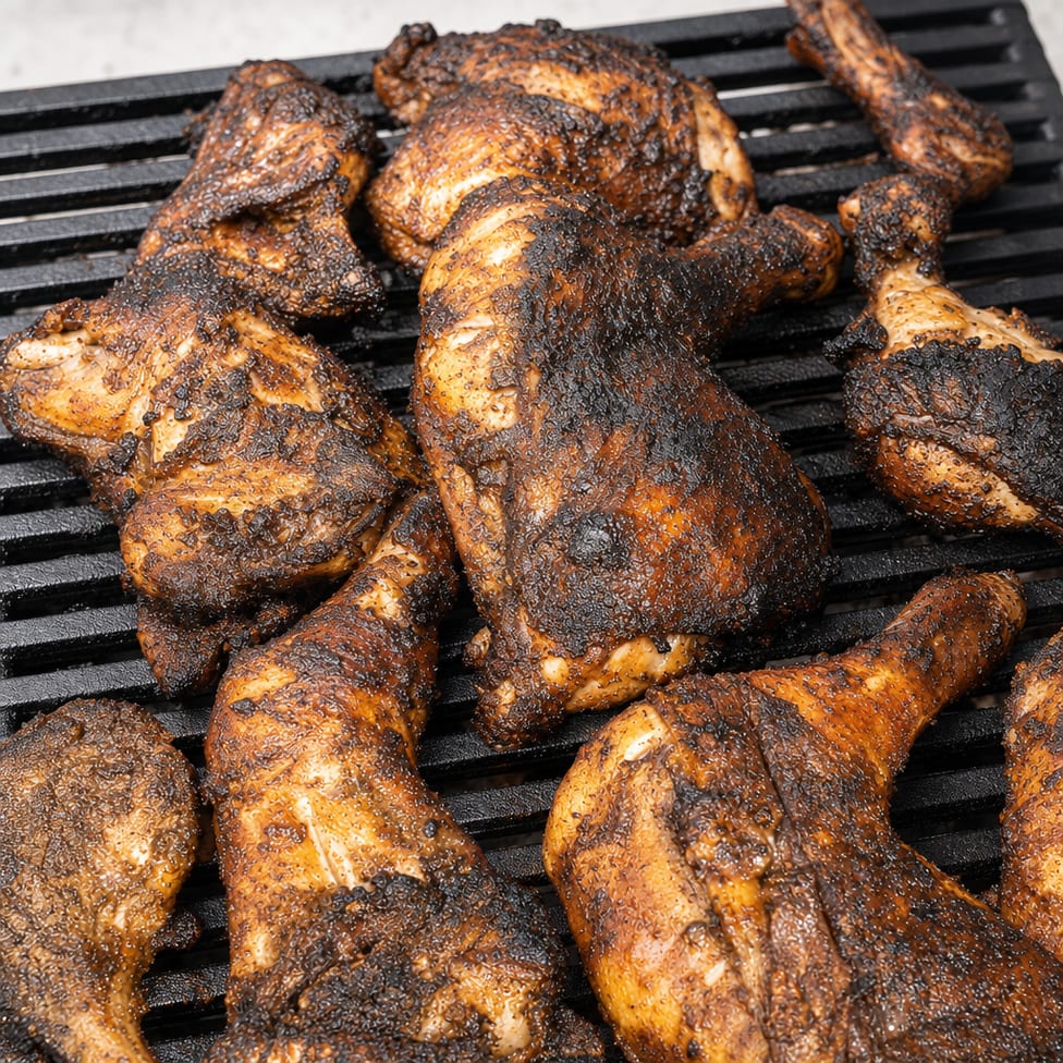 Jerk chicken alone.
