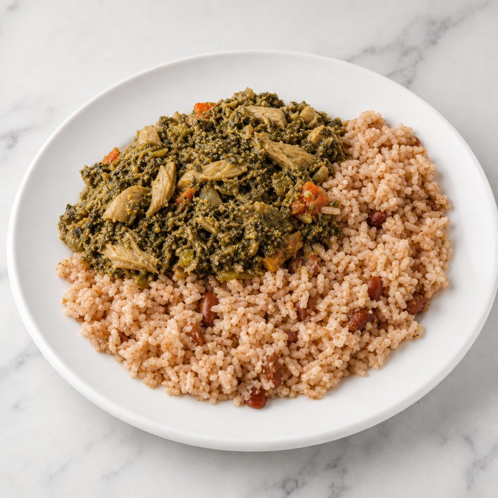 Callaloo & Saltfish.