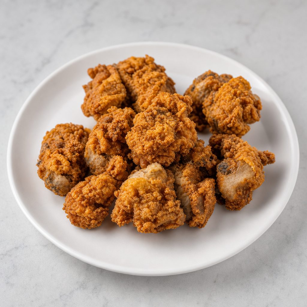 Fried Chicken ALONE.
